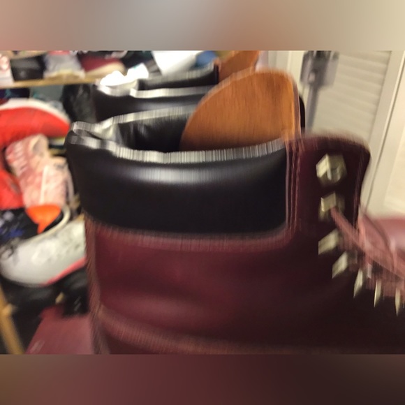 Timberland Heritage 6 Inch Sz 13M Men's Merlot Color Leather TB 0A22W9 - Picture 9 of 16